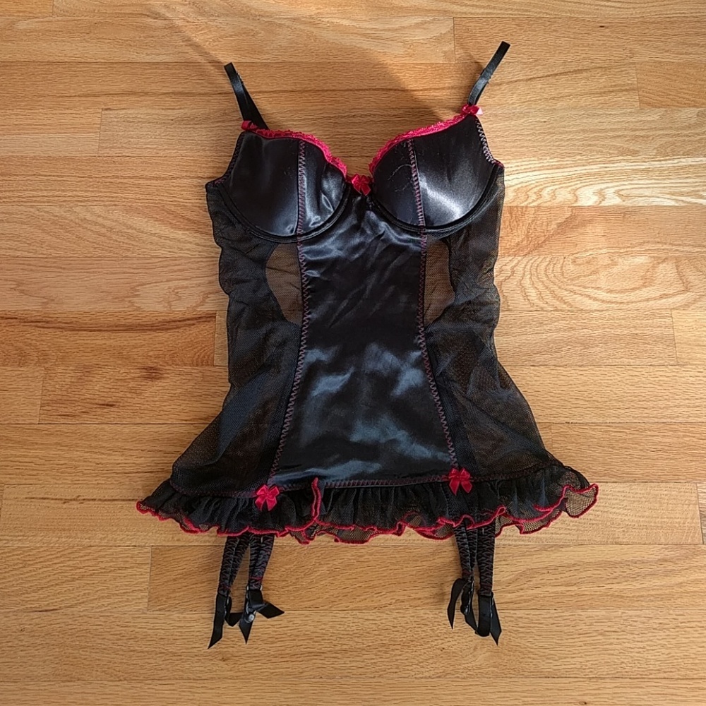 Frederick's of Hollywood Corset & Panties